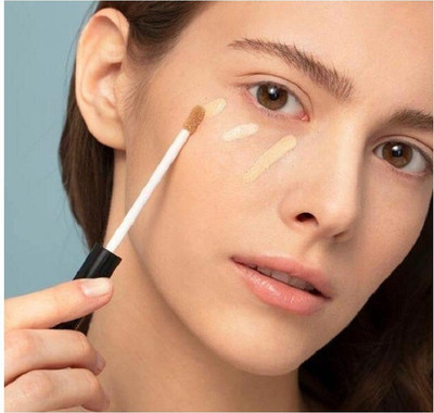 Yuency Smooth finish coverage face makeup use liquid concealer water proof  Concealer(beige, 8.5 g)