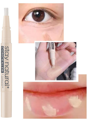 tanvi27 Stay Longlisting High Coverage Natural Concealer With Moisturizing Concealer(Beige, 10 ml)