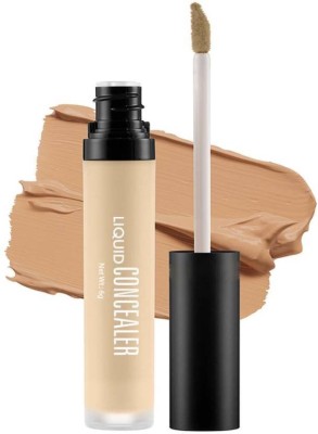 HIGHGLAM Liquid Light Weight Full Coverage with Matte finish Concealer(White, 6 g)