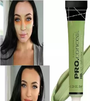 Vyomiris Full Coverage pro Concealer Oil Free & Lightweight Concealer(Green, 8 g)