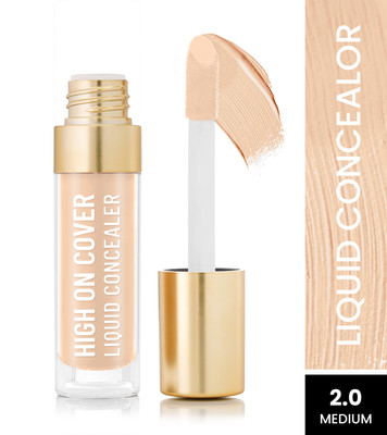 SWISS BEAUTY Select High on Cover Liquid Concealer Enriched with Vitamin E Concealer(2.0 Medium, 5.5 ml)