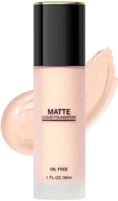GABBU Matte Liquid Foundation - Oil-Free 02 Concealer(soft ivory, 30 ml)