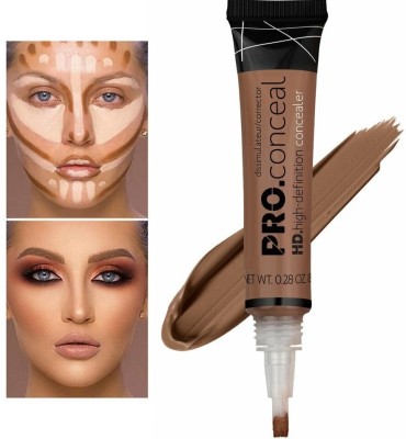 NADJA Best Pro Natural High Definition Concealer Cream Concealer(BROWN, 8 g)