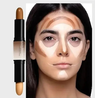 THTC 2 in 1 concealer, contour & highlighter stick contour stick Concealer(Beige, 6.2 ml)