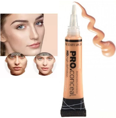 FELICECHIARA Pro Natural Full Coverage Concealer, Matte & Poreless Ultra Blendable Liquid Concealer(Beige, 10 g)