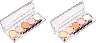 GFSU - GO FOR SOMETHING UNIQUE Contour and Concealer Kit with Brush | Creamy Matte Finish & Up to 24-Hours Concealer(MULTICOLOR, 32 g)