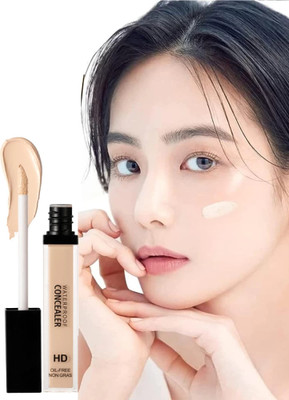 Sheny Full Coverage Dark Circle Eraser Fine Wrinkle Lip Face Liquid Concealer(beige, 10 ml)