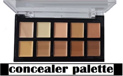 Neycare creamy base new concealer palette long lasting look pack of 1 Concealer(multi color, 14 g)