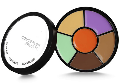 Emijun 6 Color makeup baseFoundation  Concealer(MULTI COLOUR, 2 g)