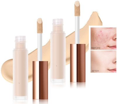 tanvi27 Lightweight Concealer Long-Lasting Concealment Of Dark Circles And Acne Combo Concealer(Natural Ivory, 12 ml)