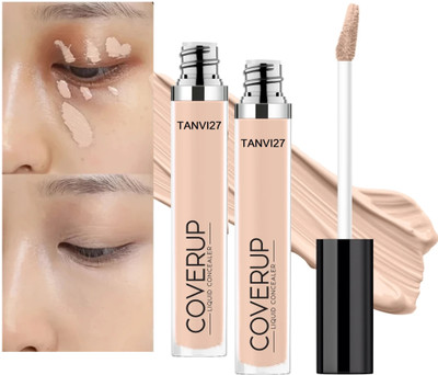 tanvi27 Best Highly Pigmented & Fully Coverage Natural Color Corrector  Concealer(Natural, 14 ml)