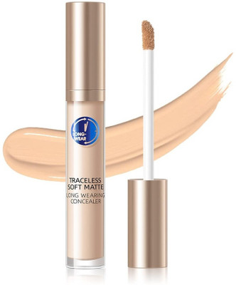 Latixmat Full Coverage Concealer Crease Resistance & Lightweight with Matte Finish Concealer(Ivory, 5 ml)