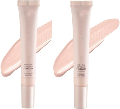 ADJD Combo Cover Full Coverage Long Lasting Liquid Concealer Soft ivory Concealer(Soft ivory, 24 g)