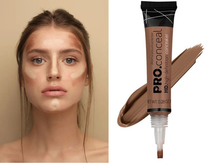 SEUNG Natural Full Coverage Concealer, Matte & Poreless Ultra Blendable Concealer(Brown, 8 g)