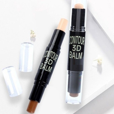 JANOST 2 IN 1 CONTOUR CONCEALER HIGHLIGHTER STICK Concealer(IVORY, 7.2 g)