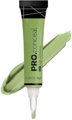 Wonholli Pro Conceal High Definition Liquid Color Corrector Concealer(Green, 8 g)