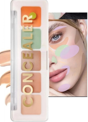 THTC New 5 IN ONE Base Concealer Palette Shade  Concealer(multi color, 10 g)