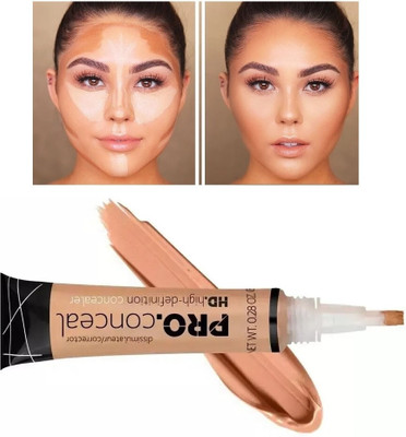 JANOST Ultra Soft Liquid Light Weight Concealer With Full Coverage Concealer(Beige, 8 g)