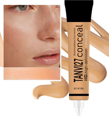 tanvi27 New HD Matte Finish Color Correcting Beige  Concealer(Beige, 15 ml)