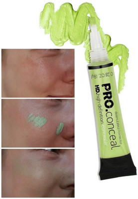 GFSU - GO FOR SOMETHING UNIQUE Green Pro Conceal High-Definition  Concealer(Green, 8 ml)