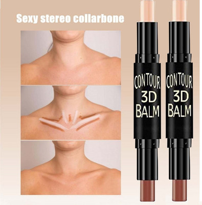 GFSU - GO FOR SOMETHING UNIQUE Combo Pack contour stick 2in1  Concealer(Beige, 16 g)