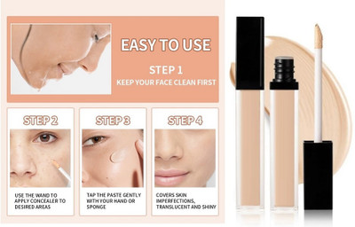 SEUNG WATERPROOF MATTE LOOK LIQUID CONCEALER Concealer(BEIGE, 6 ml)