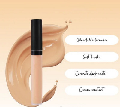 HUZURLU Liquid Light Concealer Full Coverage Concealer(BEIGE, 5 ml)