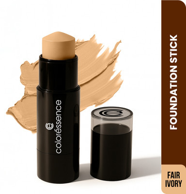 COLORESSENCE Makeup Foundation Stick | Blendable Soft Texture Panstick with Matte Finish P2 Concealer(IVORY, 10 g)