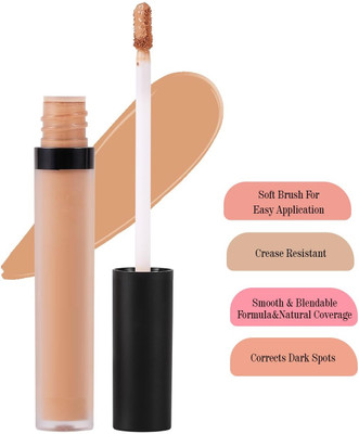 REIMICHI Liquid Light Weight Concealer With Full Coverage Creamy Beige Concealer(BEIGE, 4 ml)