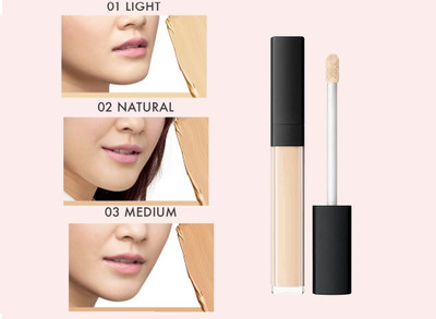 BLUEMERMAID Full Coverage Makeup Liquid Concealer smooth texture  Concealer(BEIGE, 8.5 g)