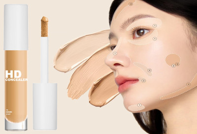 Sheny Liquid Weightless Full Coverage with Matte finish liquid Concealer (pack of-1) Concealer(BEIGE, 8 ml)