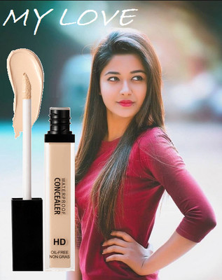 PERLENTE Full Coverage Concealer, Matte & Poreless Ultra Concealer(BEIGE, 6 ml)
