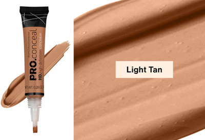 LILLYAMOR Perfect Pro Natural High Definition Full Coverage Concealer Cream Concealer(Light Tan, 8 g)