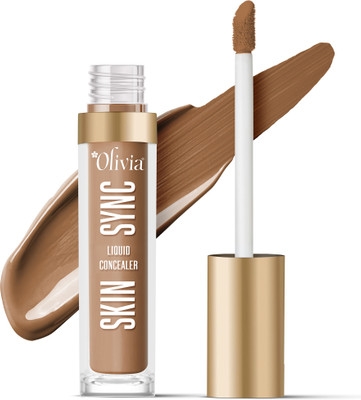 Olivia Skin Sync Liquid Concealer | Shade Caramel Delight 01 Concealer(Caramel Delight, 7.5 ml)