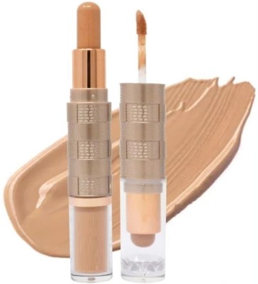 AFARAXIA 2 IN 1 Best Cover HD Makeup liquid Concealer & contour stick  Concealer(Medium beige, 9.6 ml)