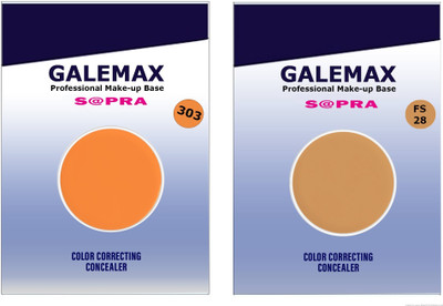 GALEMAX Full Coverage professional makeup base Concealer Cream Waterproof Matte Finish Concealer(303 FS 28, 6 g)