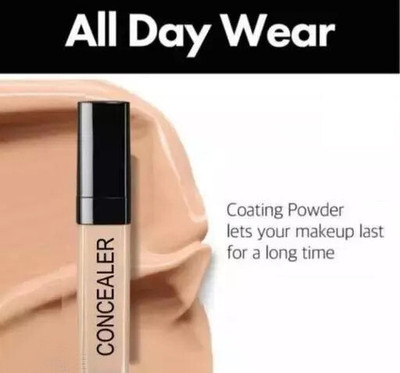 POMORA Liquid Light Weight Full Coverage Smudgeproof with Matte finish  Concealer(Beige, 6 g)