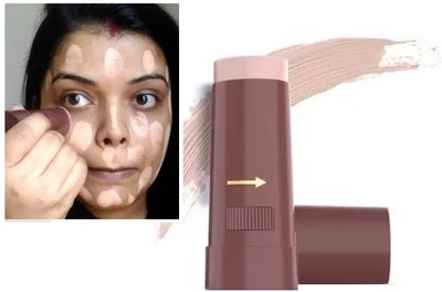 ADJD Make Up Stick with SPF 12 Concealer Foundation(PACHELLE ROSE, 15 g)