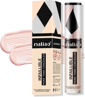 maliao Infallible More Than Concealer - Flawless Coverage Concealer(WHITE IVORY, 20 ml)
