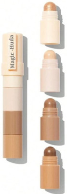 Divyaan Beauty 4-in-1 Makeup Contour Concealer Stick: Combines Highlight Shimmer 1Pcs Concealer(Multi Color Shades, 20 ml)