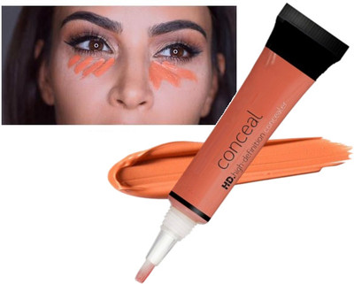SHENYCOLORS Liquid Light Weight Concealer With Full Coverage  Concealer(ORANGE, 8 g)