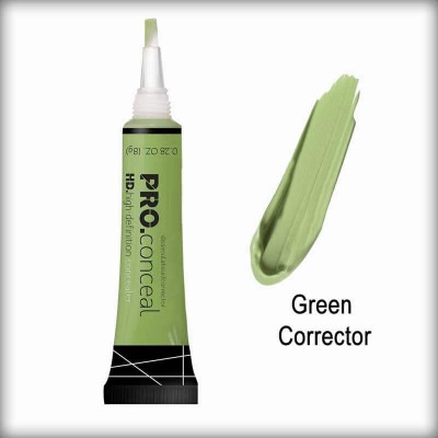 USBK Natural Pro Concealer Helps To Minimizes Fine Lines Concealer(GREEN, 8 g)