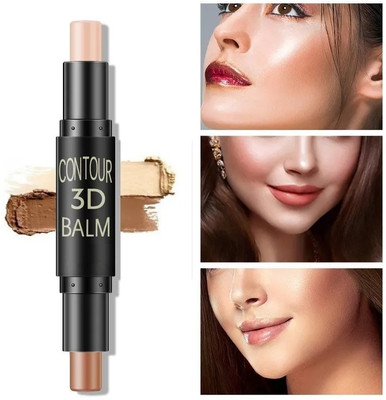GFSU - GO FOR SOMETHING UNIQUE PERFECT WONDER HIGHLIGHT & CONTOUR CONCEALER STICK Concealer (Beige, Brown,8g) Concealer(Beige, 8 g)