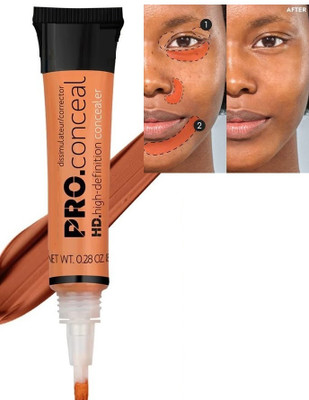 tanvi27 PRO CONCEALER ORANGE Concealer(orange, 8 g)