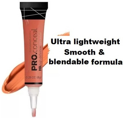 Yuency HD Conceal High-Definition Concealer (Orange Corrector)  Concealer(ORANGE, 8 g)