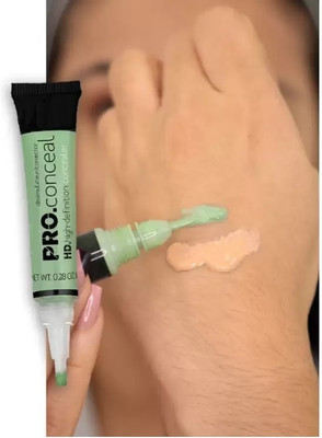 GFSU - GO FOR SOMETHING UNIQUE Conceal High-Definition Green Concealer for cover your dark areas  Concealer(Green, 8 ml)