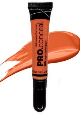 Herrlich ORANGE PRO CONCEALER FOR WOMEN WATERPROOF MATTE FINISH Concealer(ORANGE, 8 g)