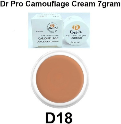 Dr Pro Camouflage Cream Concealer(D18, 7 g)