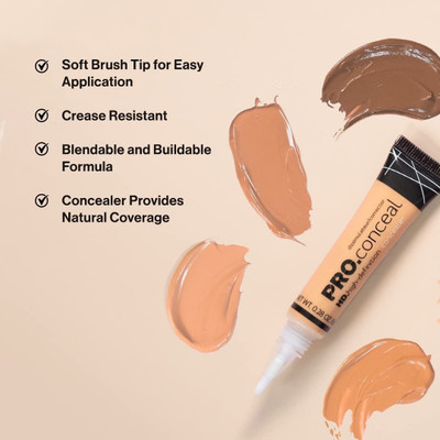 Vyomiris pro concealer corrector makeup to conceal hide dark spot acne Concealer(BROWN, 8 ml)