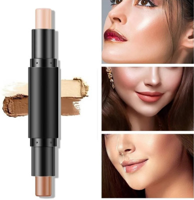 JANOST Perfect 2 in 1 Highlighter And Contour Stick Concealer(Beige, 8 g)